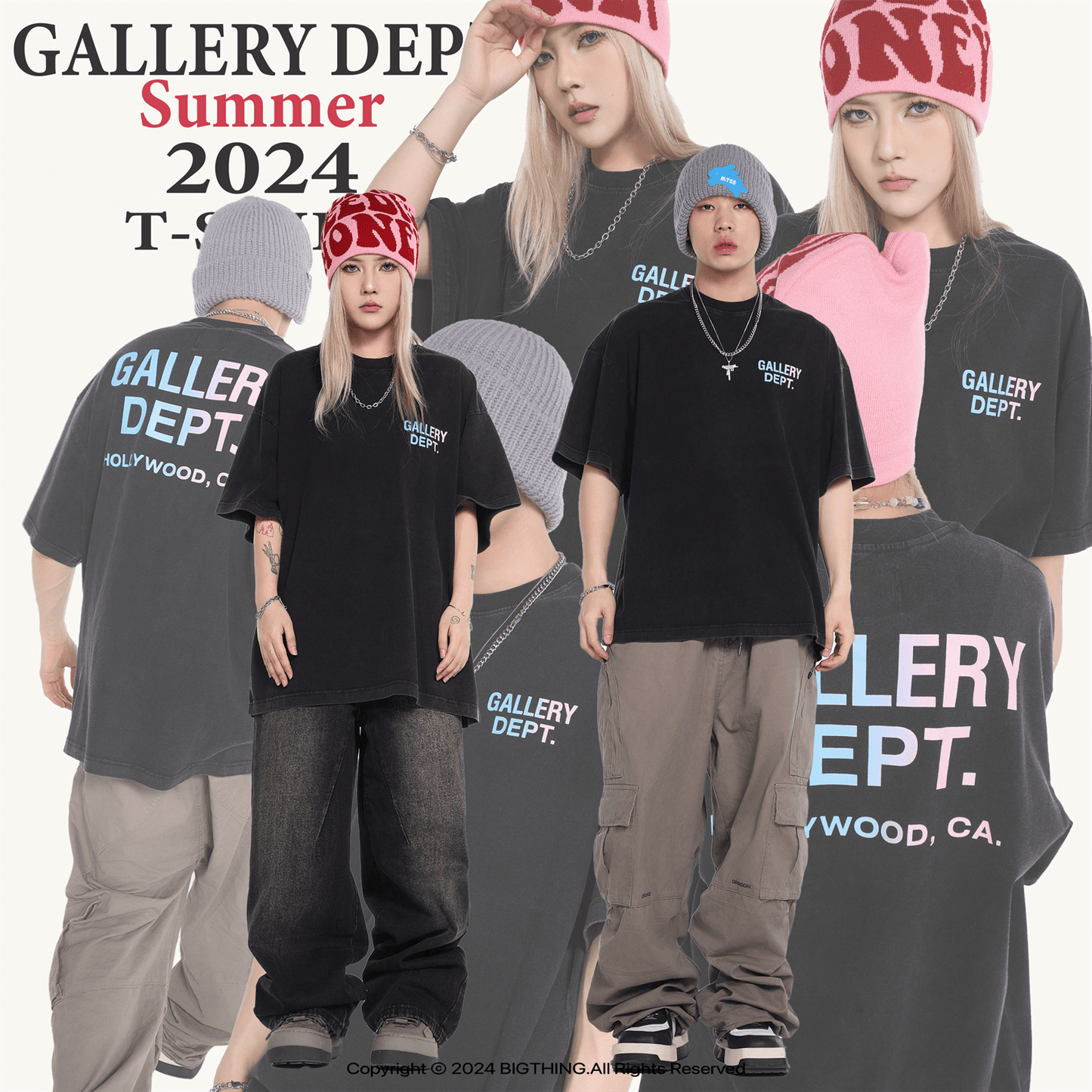 GALLERY DEPT 新作Tシャツ D49 