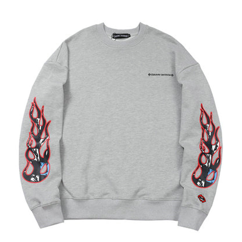 חולצת טריקו ארוכת שרוולים לגברים של Chrome Hearts K8863 