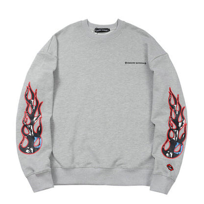 חולצת טריקו ארוכת שרוולים לגברים של Chrome Hearts K8863 