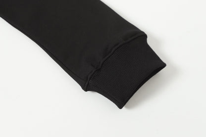 Chrome Hearts ラインストーン ホースシュー パーカー - ブラック ゴシック ストリートウェア スウェットシャツ 2601 