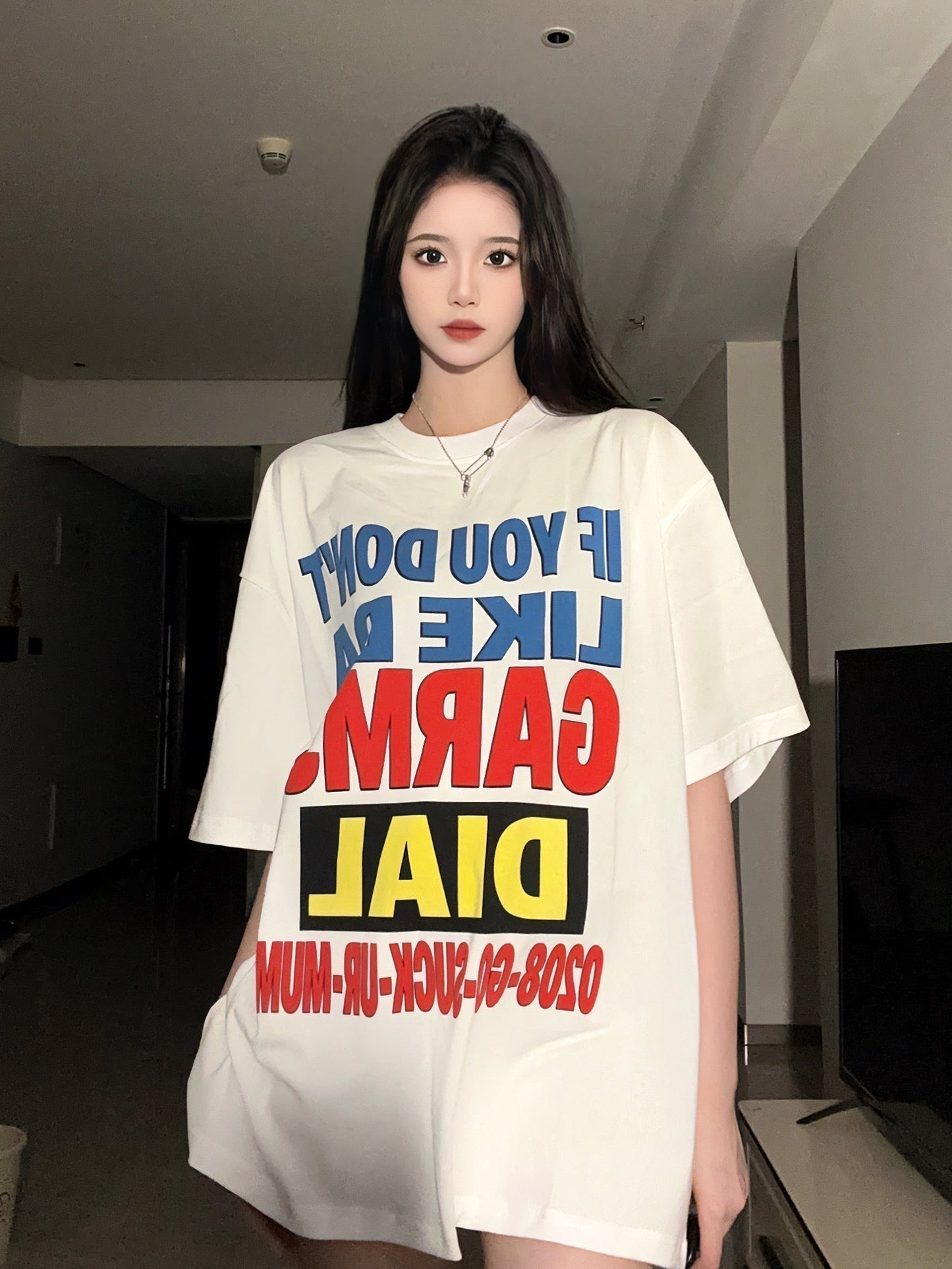 מחלקת גלריה חולצת טריקו חדשה D95 