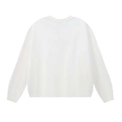 Purple Men's Long-Sleeve T-shirt Sweatshirt 1155