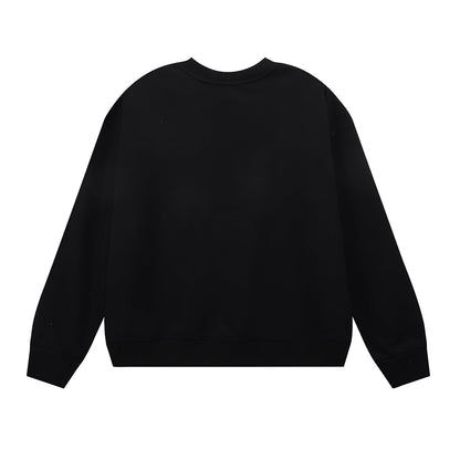 Purple Men's Long-Sleeve T-shirt Sweatshirt 1122