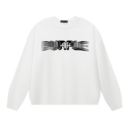 パープル メンズ 長袖 Tシャツ スウェットシャツ 1141 