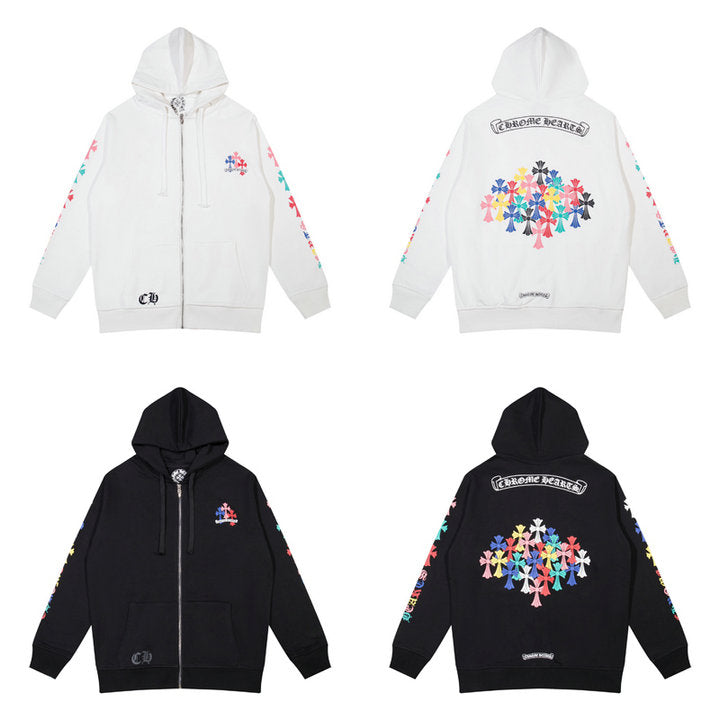 Chrome Hearts ジップアップ パーカー K5015 